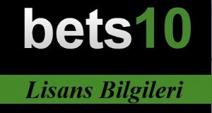 Bets10 lisans bilgileri