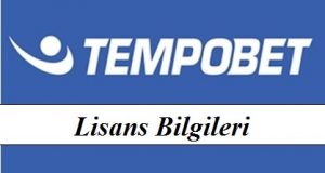 Tempobet Lisans Bilgileri