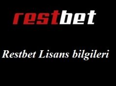 Restbet Lisans bilgileri