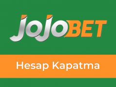Jojobet Hesap Kapatma